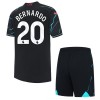 Camisola + Calções Manchester City Bernardo 20 Criança Equipamento 3ª 23/24